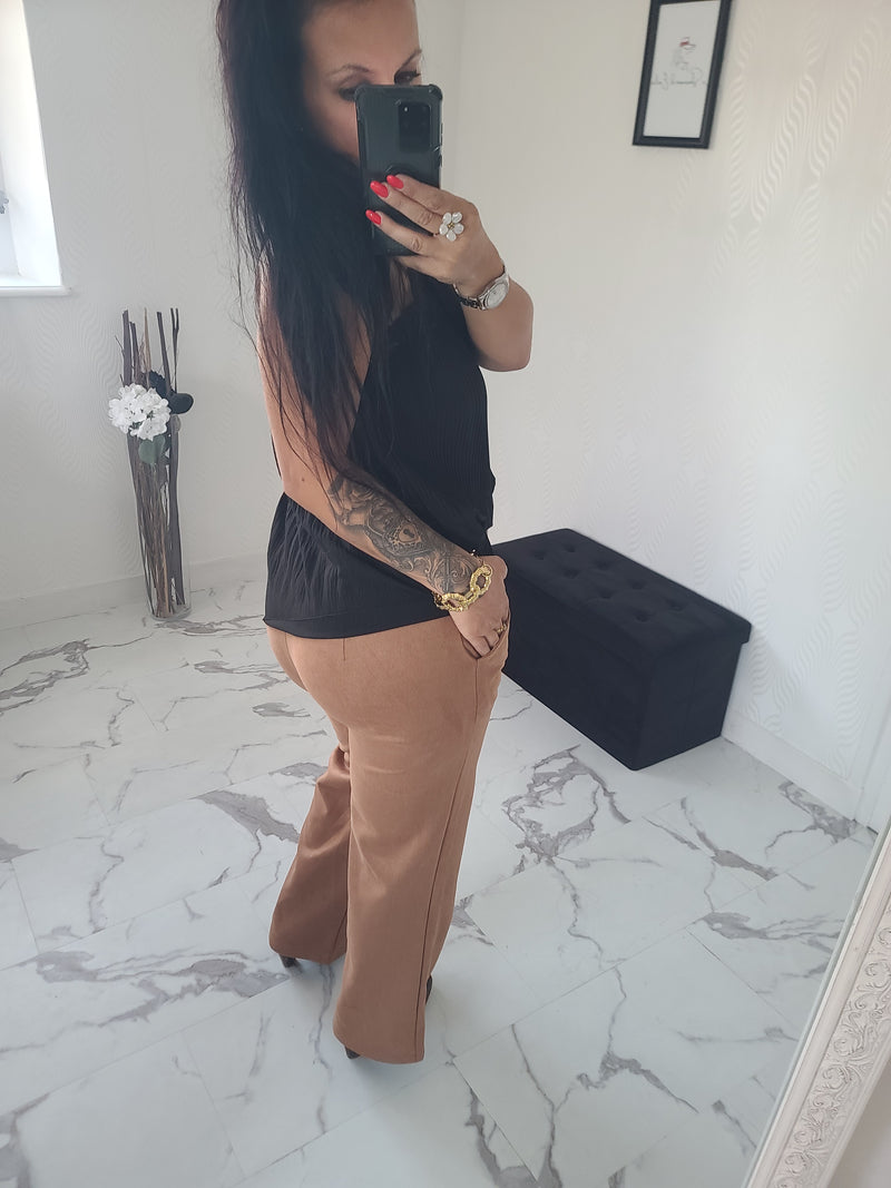 Pantalon Davy camel