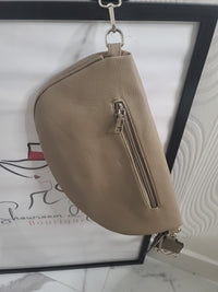 Sac banane THAIS taupe