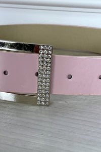 Ceinture simili rose