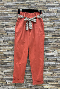 Pantalon Chrisy terracotta