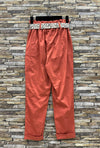 Pantalon Chrisy terracotta