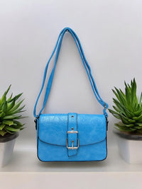 Sac bandoulière Eden bleu