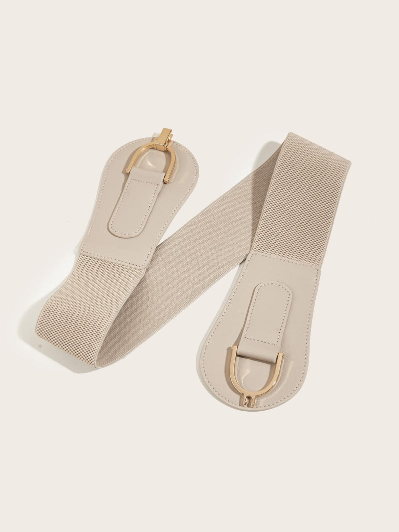 Ceinture élastique KAREN beige