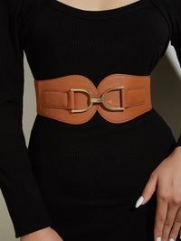 Ceinture élastique KAREN camel