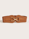 Ceinture élastique KAREN camel